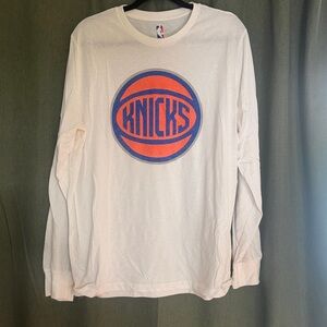 NBA White T-Shirt with Logo
